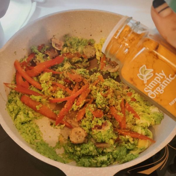 芝士培根肉肠奶油焗