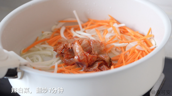 韩式海鲜辣炒年糕