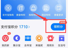 如何使用支付宝里的支付积分？