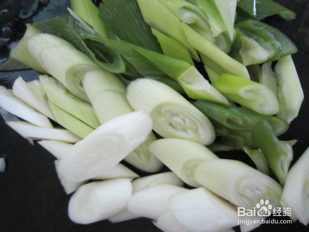 大葱炒潮汕肉卷