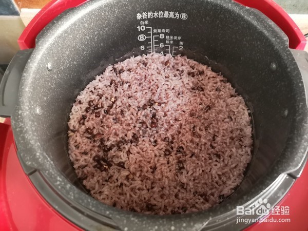 杂粮栗子鸡肉便当的制作方法