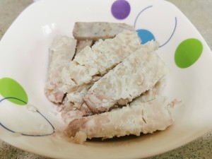低卡芋泥鲜奶的做法