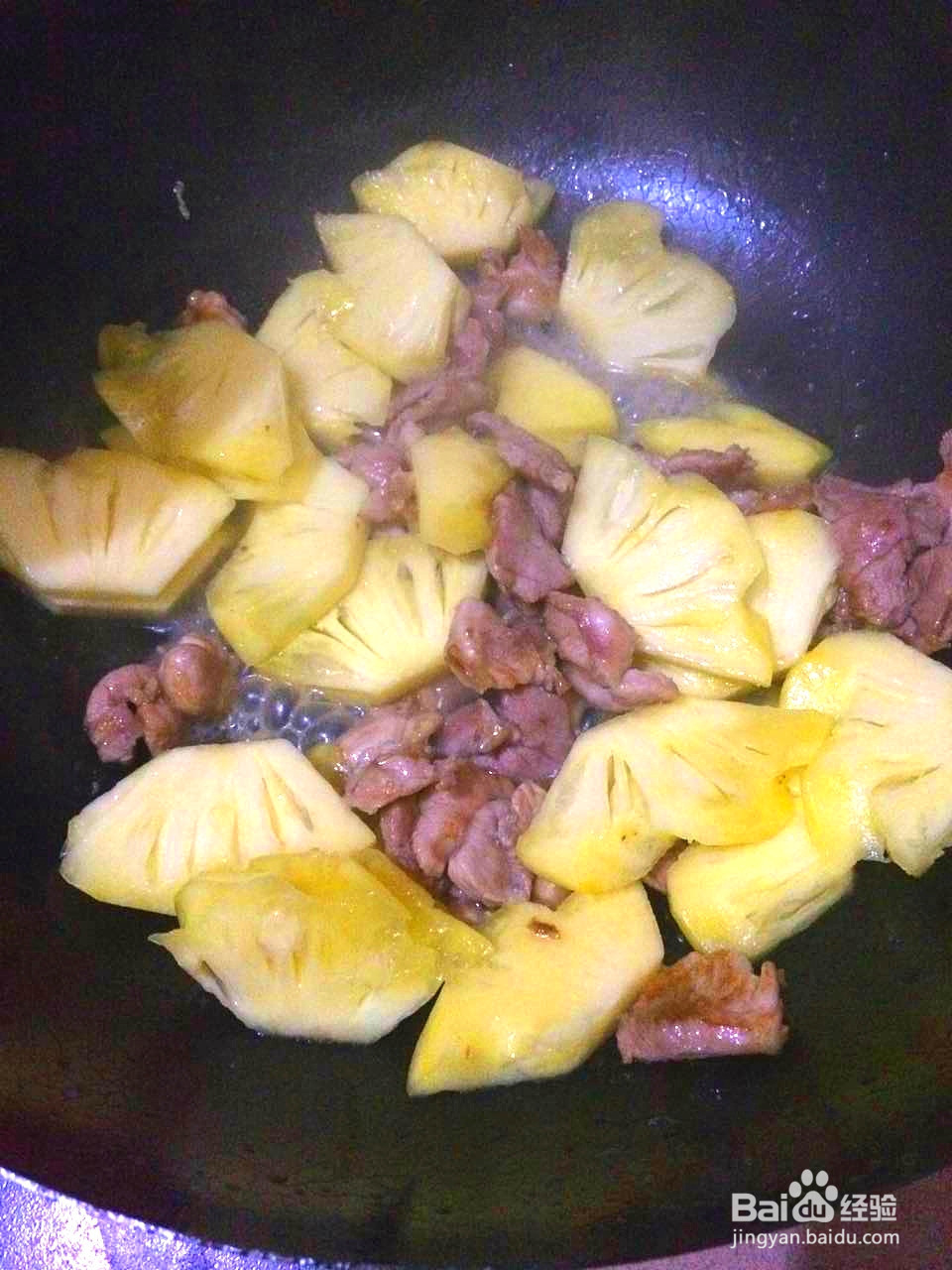 菠萝肉片饭做法