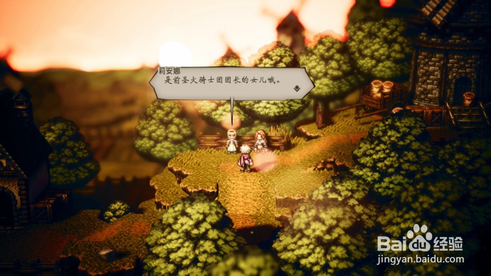 歧路旅人 莉安娜和爱丽莎，在那之后 任务攻略