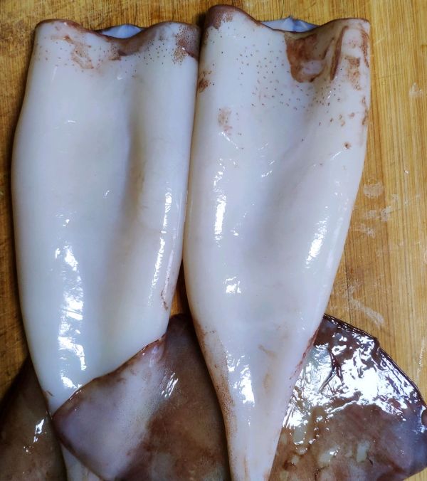 空气炸锅烤鱿鱼