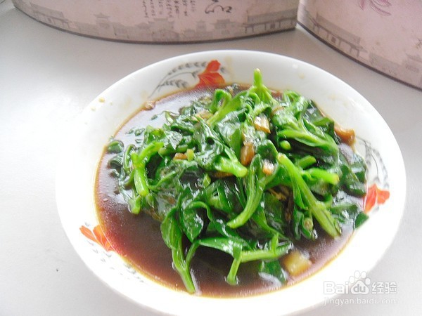 蚝汁穿心莲的做法