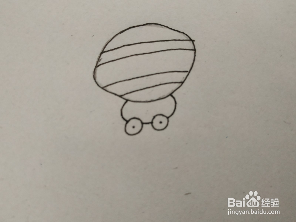 蜘蛛的简笔画要怎么画?