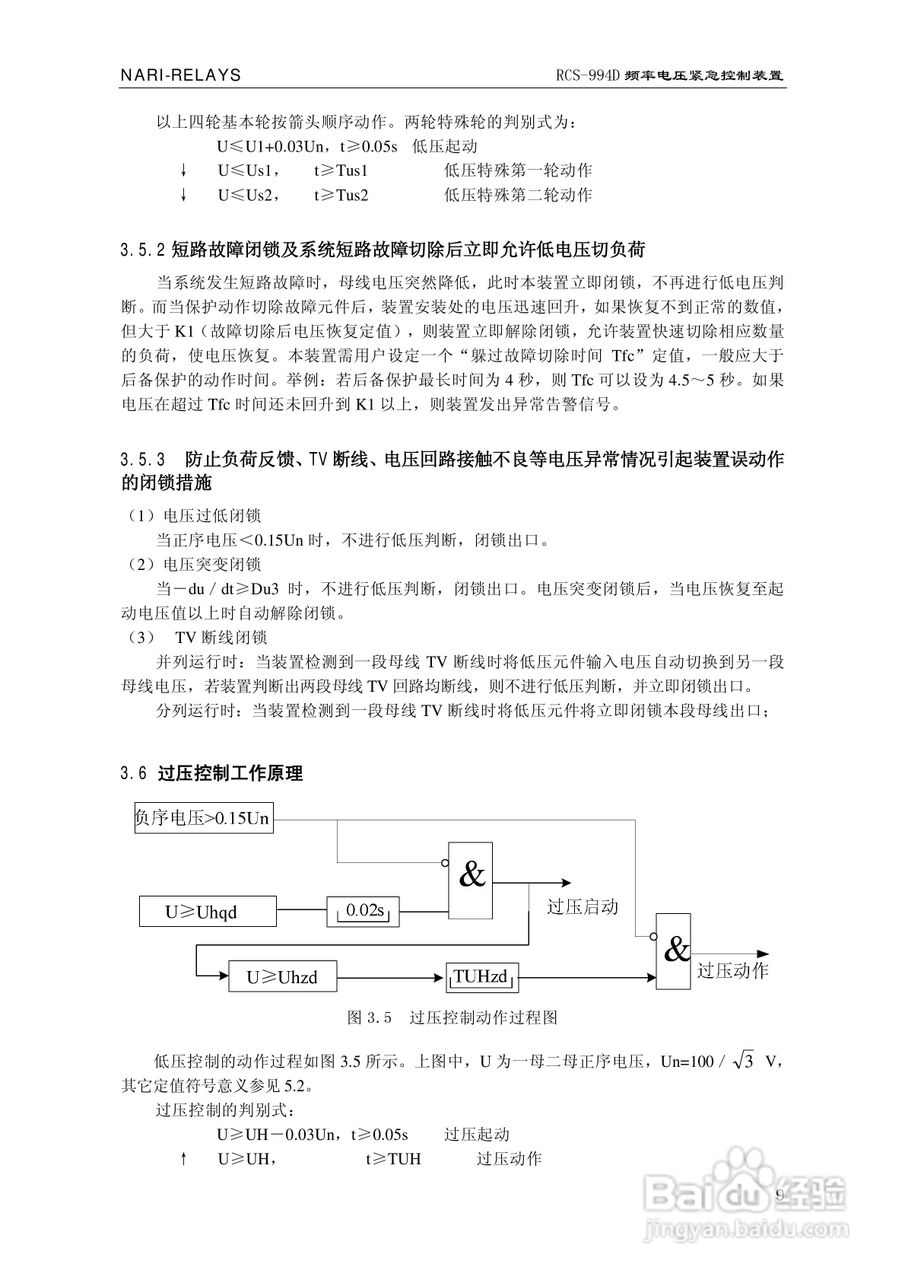 南瑞继保RCS-994D型频率电压紧急控制装置使用说明书:[2]