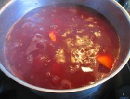 红曲米红薯粥的做法