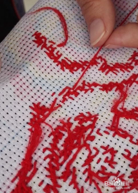 绣字怎么绣