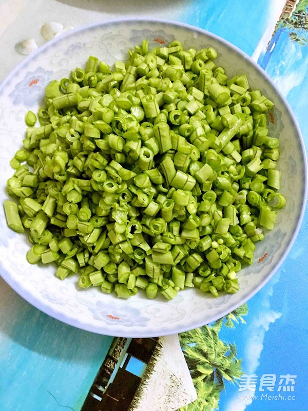 豆角炒鸡蛋的做法