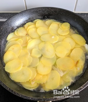 家常土豆片的做法
