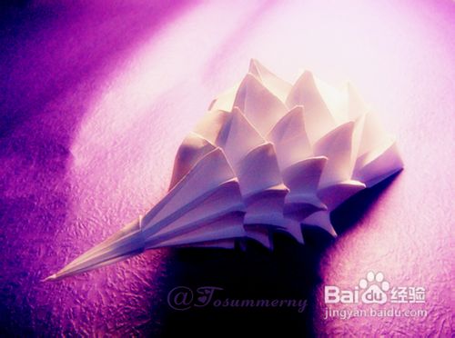 【天の折馆】华丽海螺折纸实拍教程（下篇）