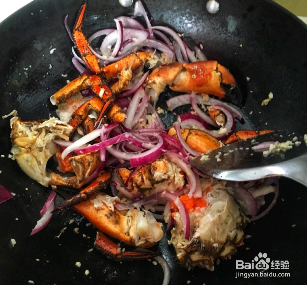 如何做出咖喱椰汁面包蟹？