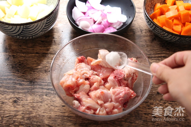 咖喱鸡肉的做法