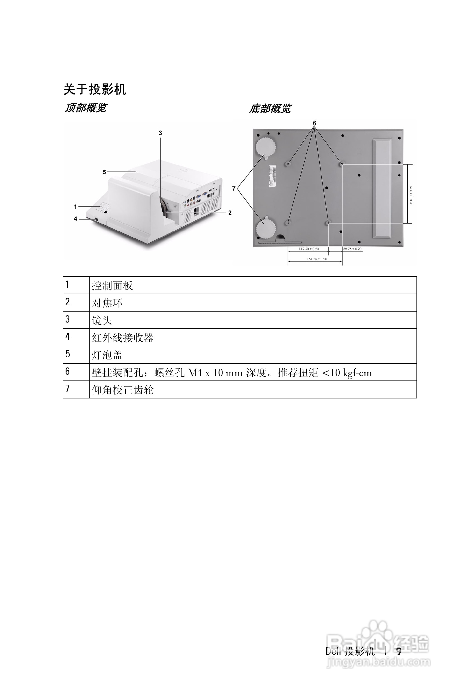 DELL S500WI投影机说明书:[1]