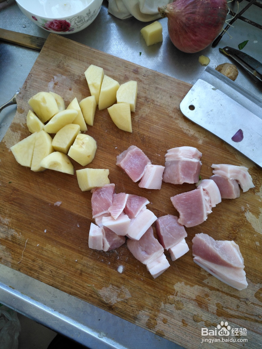 土豆烧肉怎么做?