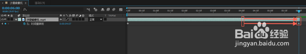 Adobe After Effects实现素材的快放慢放及倒放