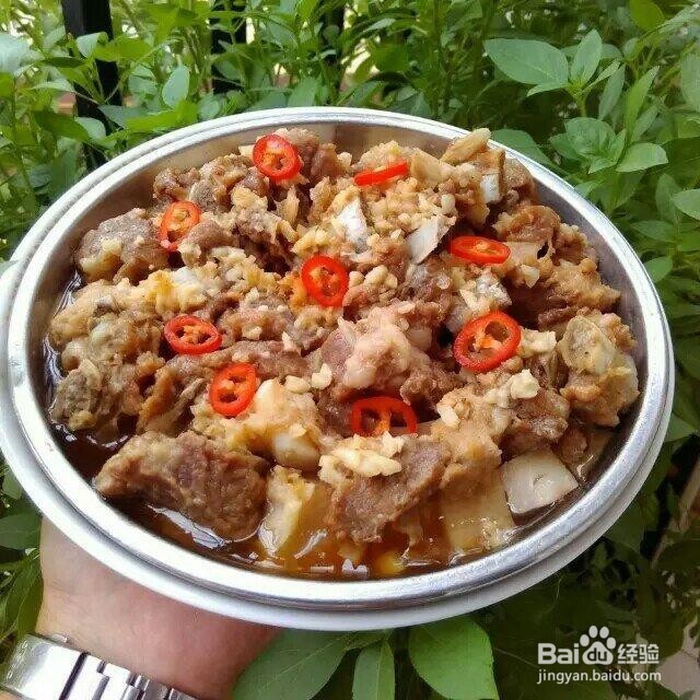 河南特色-香芋蒸排骨怎么做？