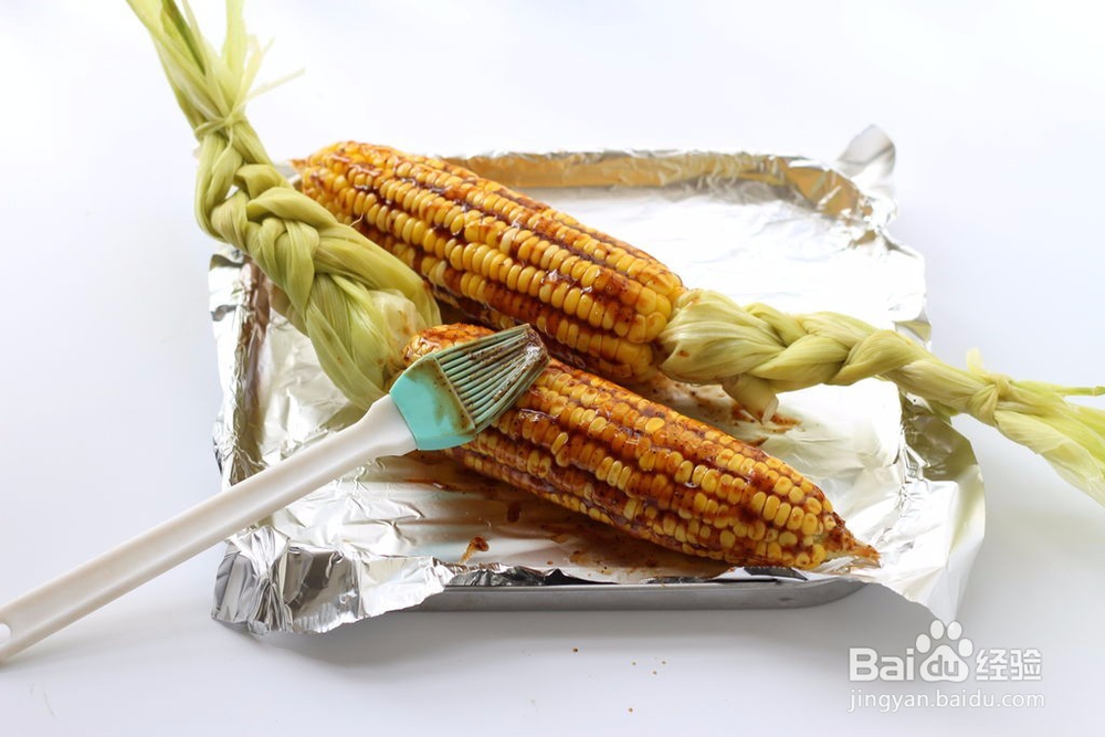烤箱黑椒奶香玉米棒