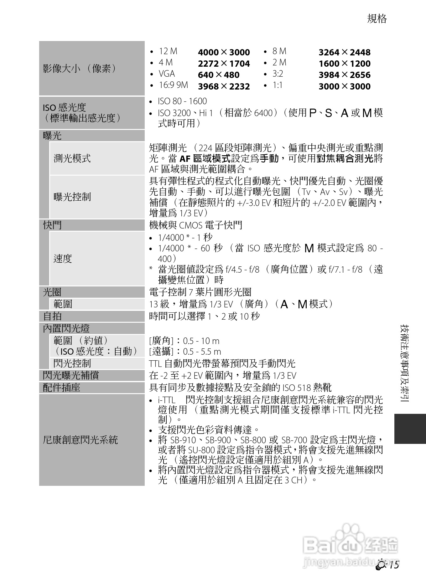尼康COOLPIX P7700数码相机使用说明书:[26]