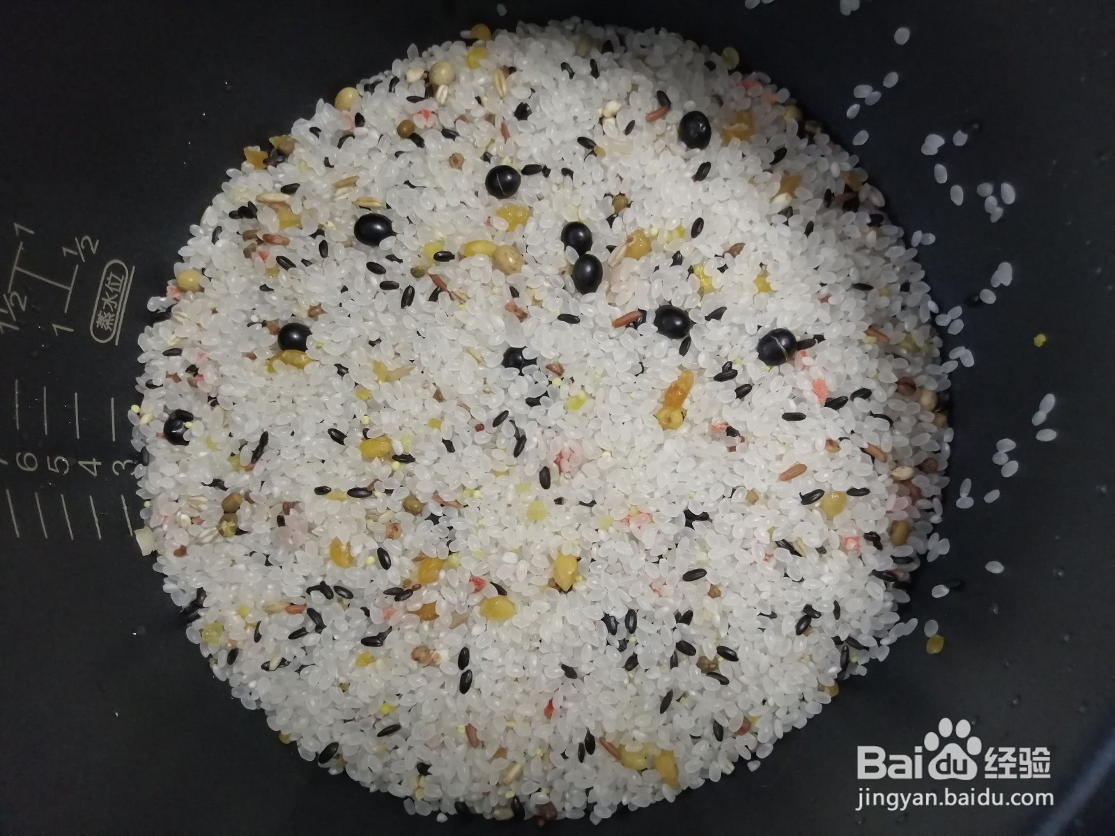 杂粮糍饭的做法