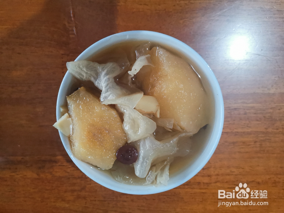 不可思议的马蹄秋梨银耳汤