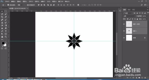 ps如何制作雪花图案?【新手教程】