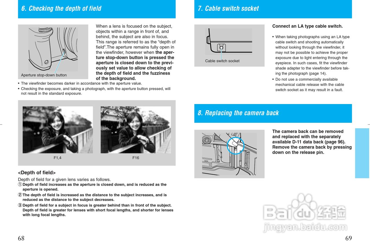 CONTAX NX数码相机说明书:[4]