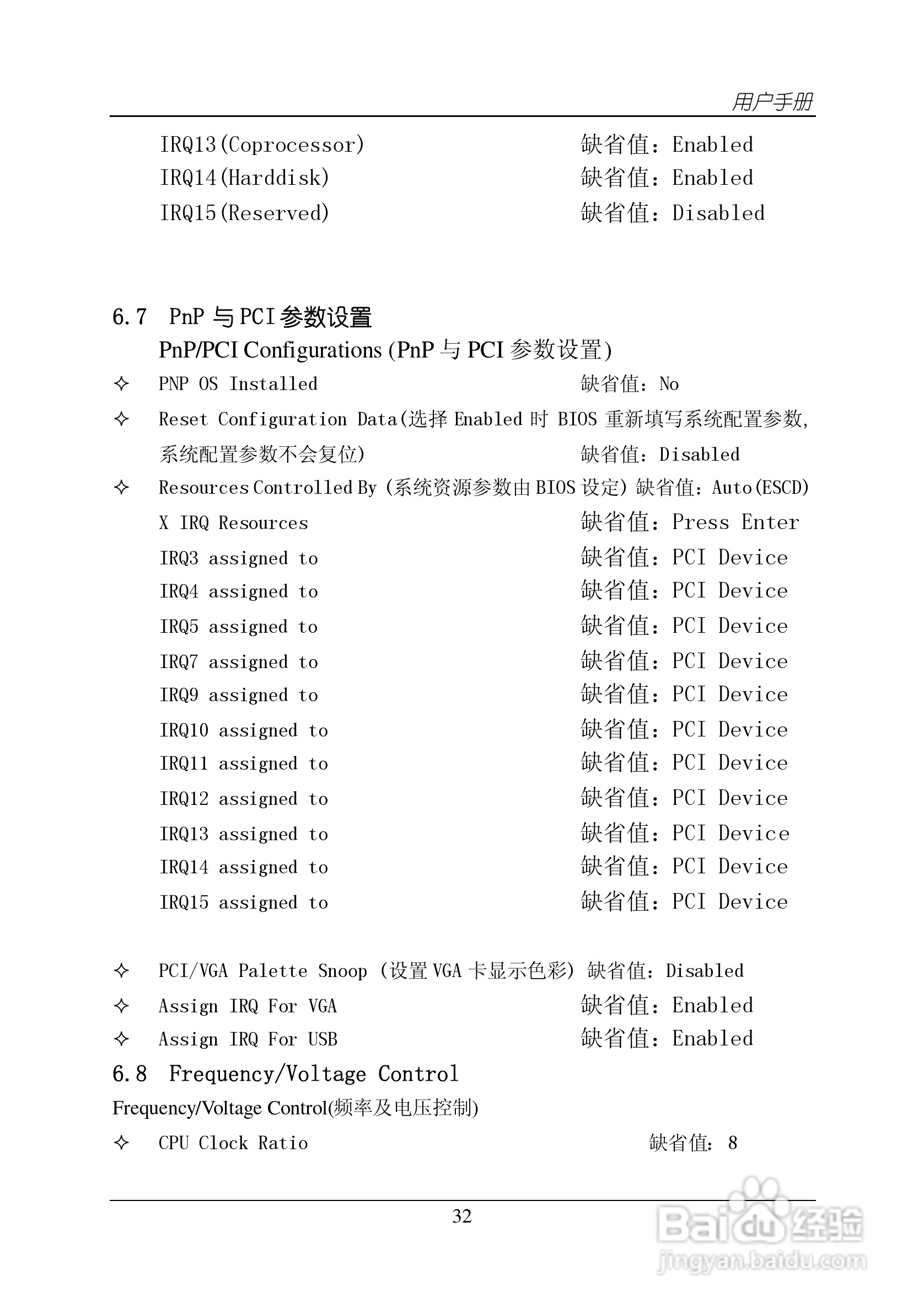 杰灵AV65R120主板说明书:[4]