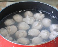 自制鲜美鲅鱼丸子