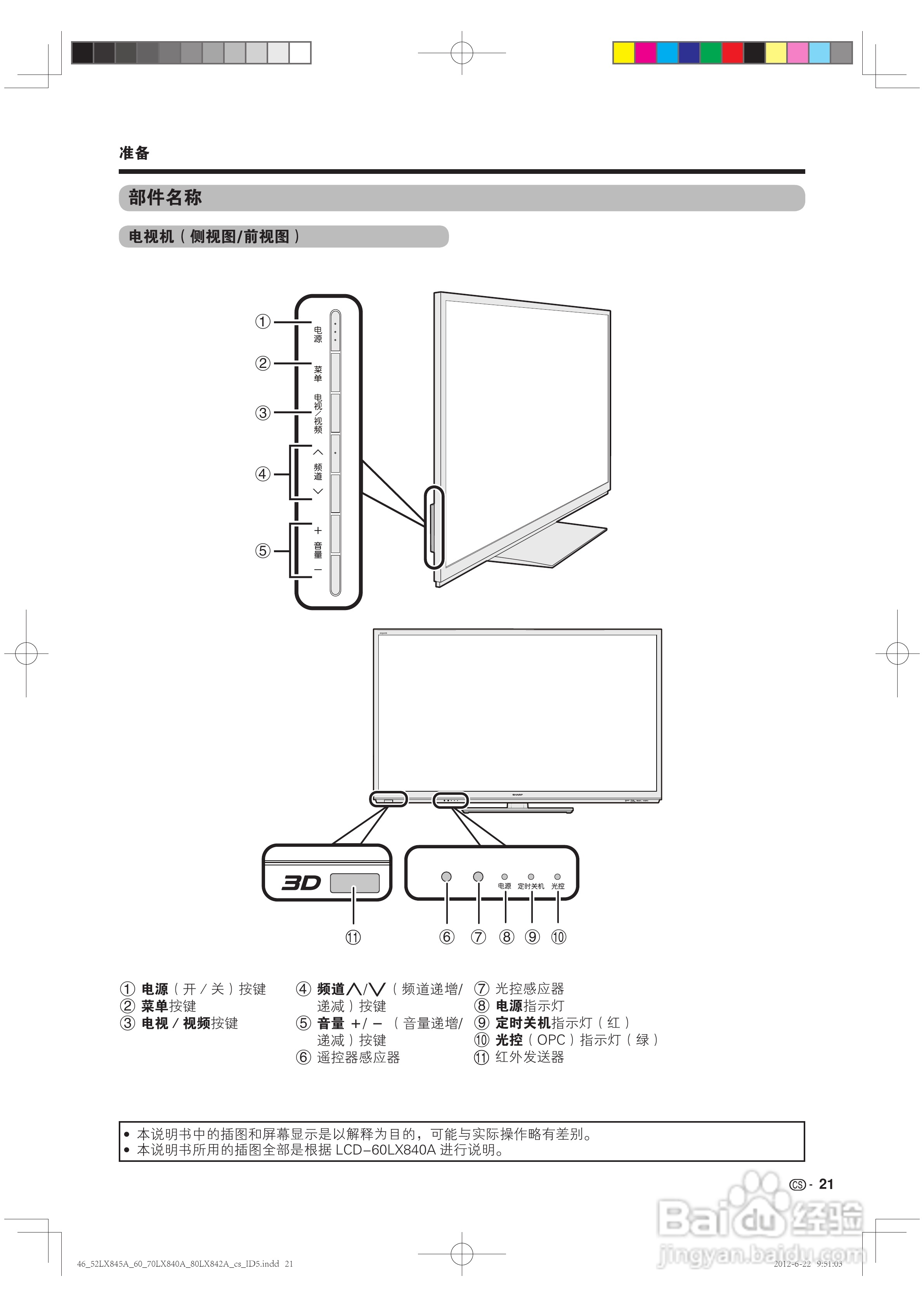 厦普LCD-80LX842A液晶彩电使用说明书:[3]