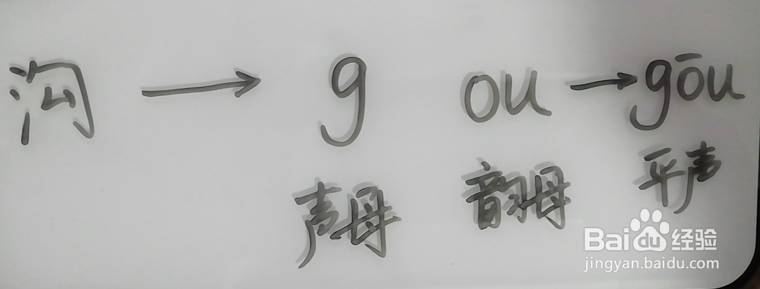 沟拼音怎么拼写