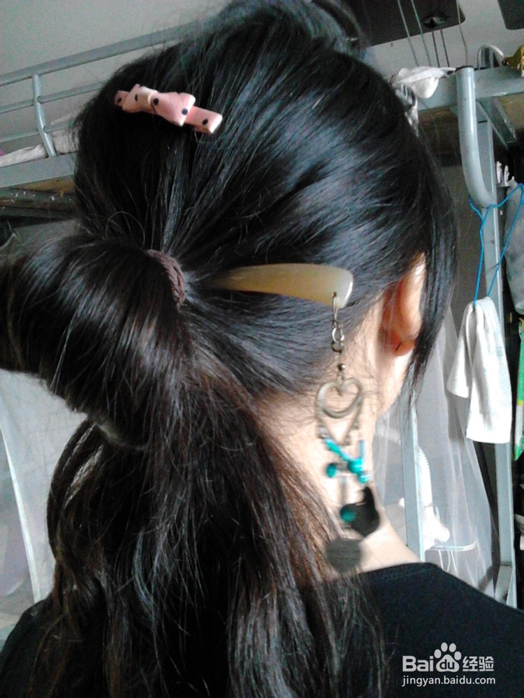 簪子盘头发的方法图解