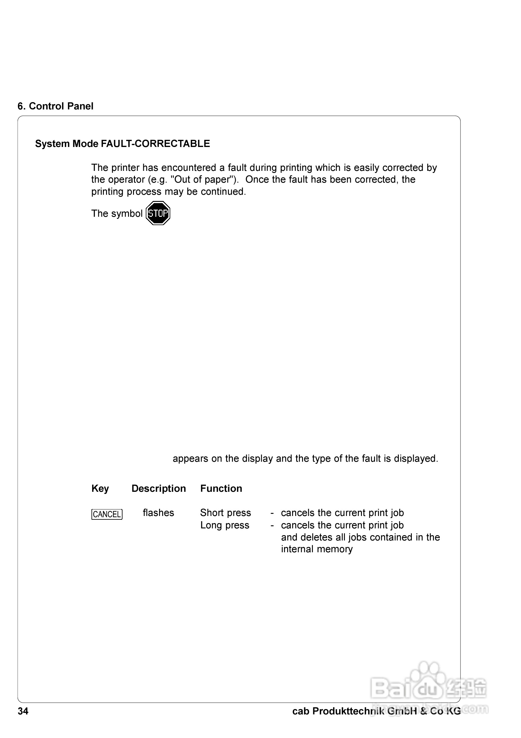 cab A8300打印机使用说明书:[4]