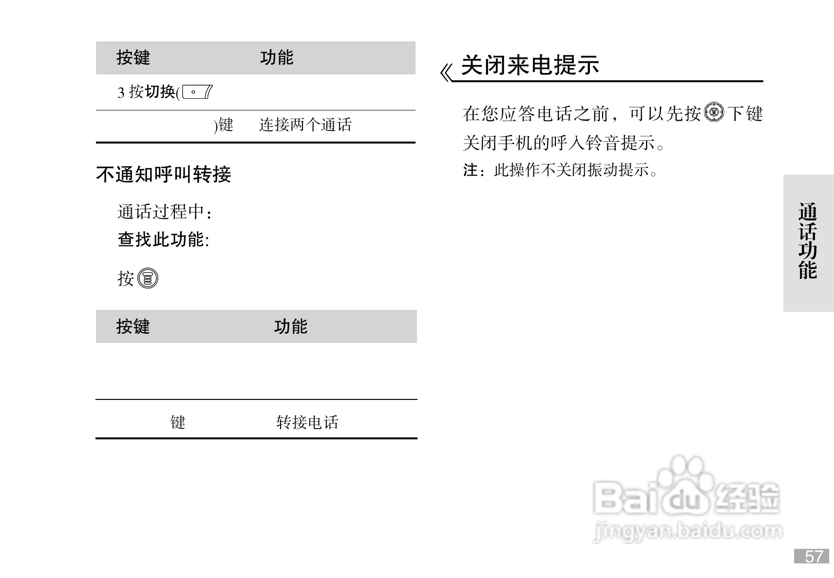 摩托罗拉C168i手机使用说明书:[6]