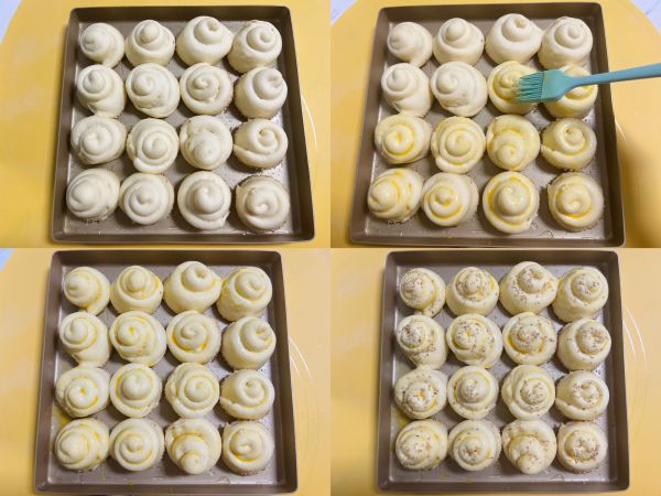 蜂蜜脆底小面包