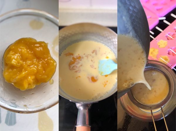 自制芒果味儿奶酪棒