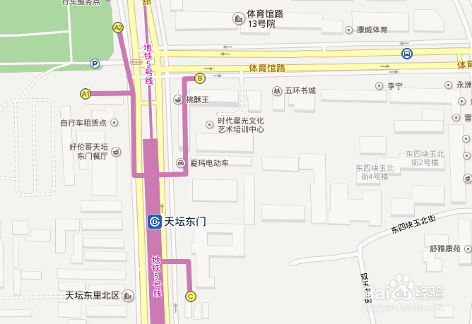 怎么简单的识别并记住北京地铁站的ABCD出口？