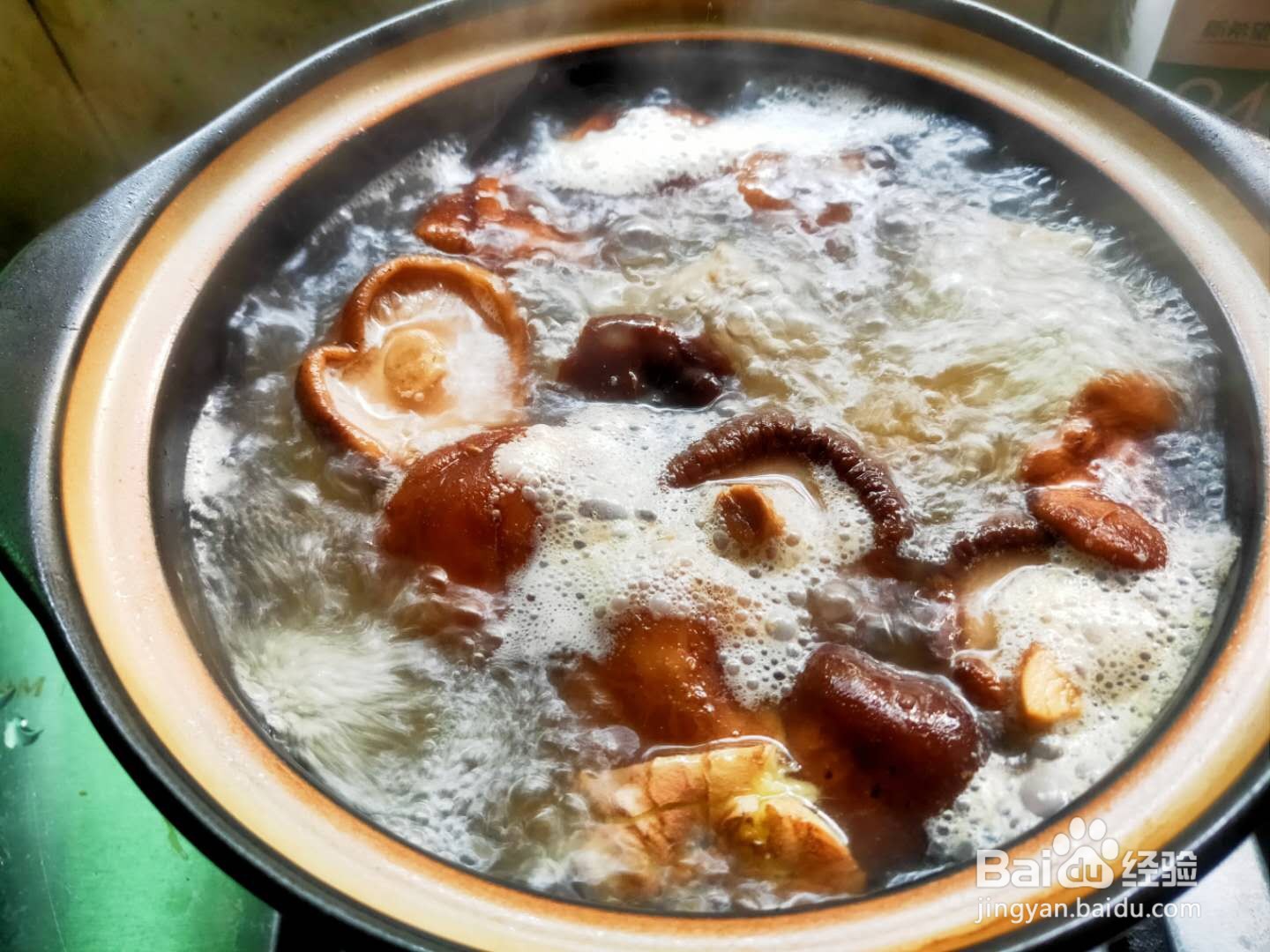 香菇玉米炖排骨---养生菜系列