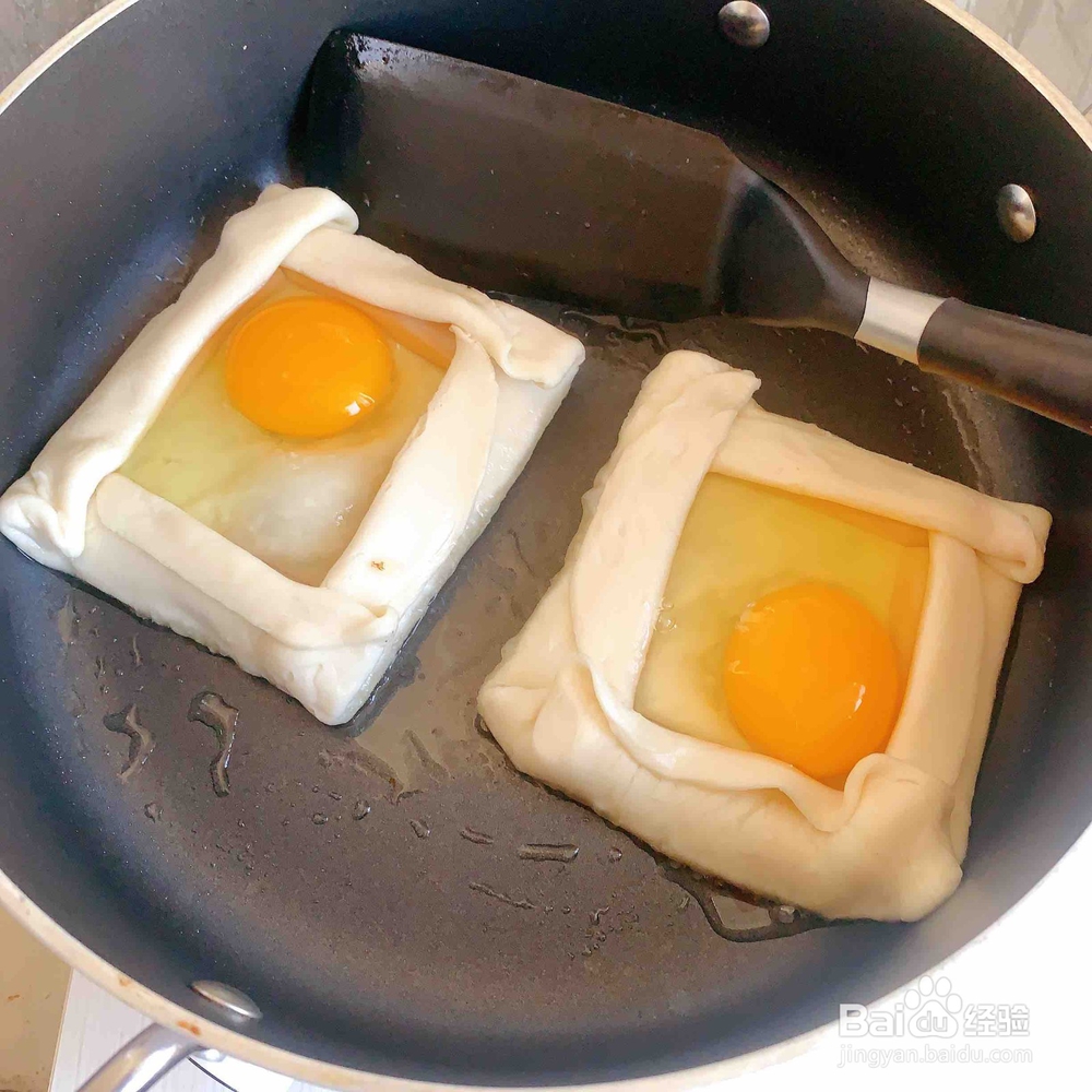 手抓饼烘蛋的做法