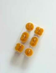 自制清凉美味芒果油桃冰棍