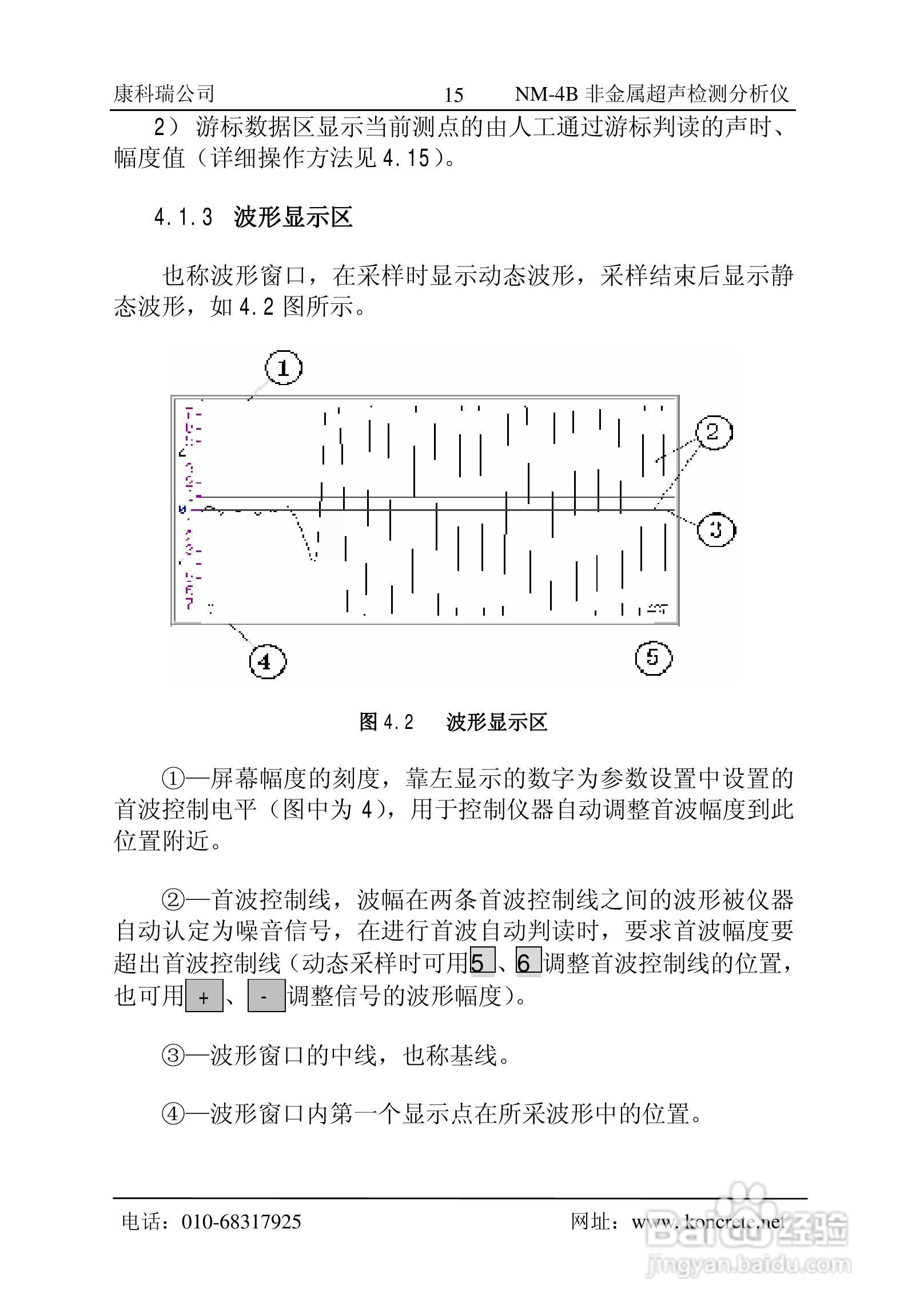 NM-4B立式非金属超声检测分析仪说明书:[2]