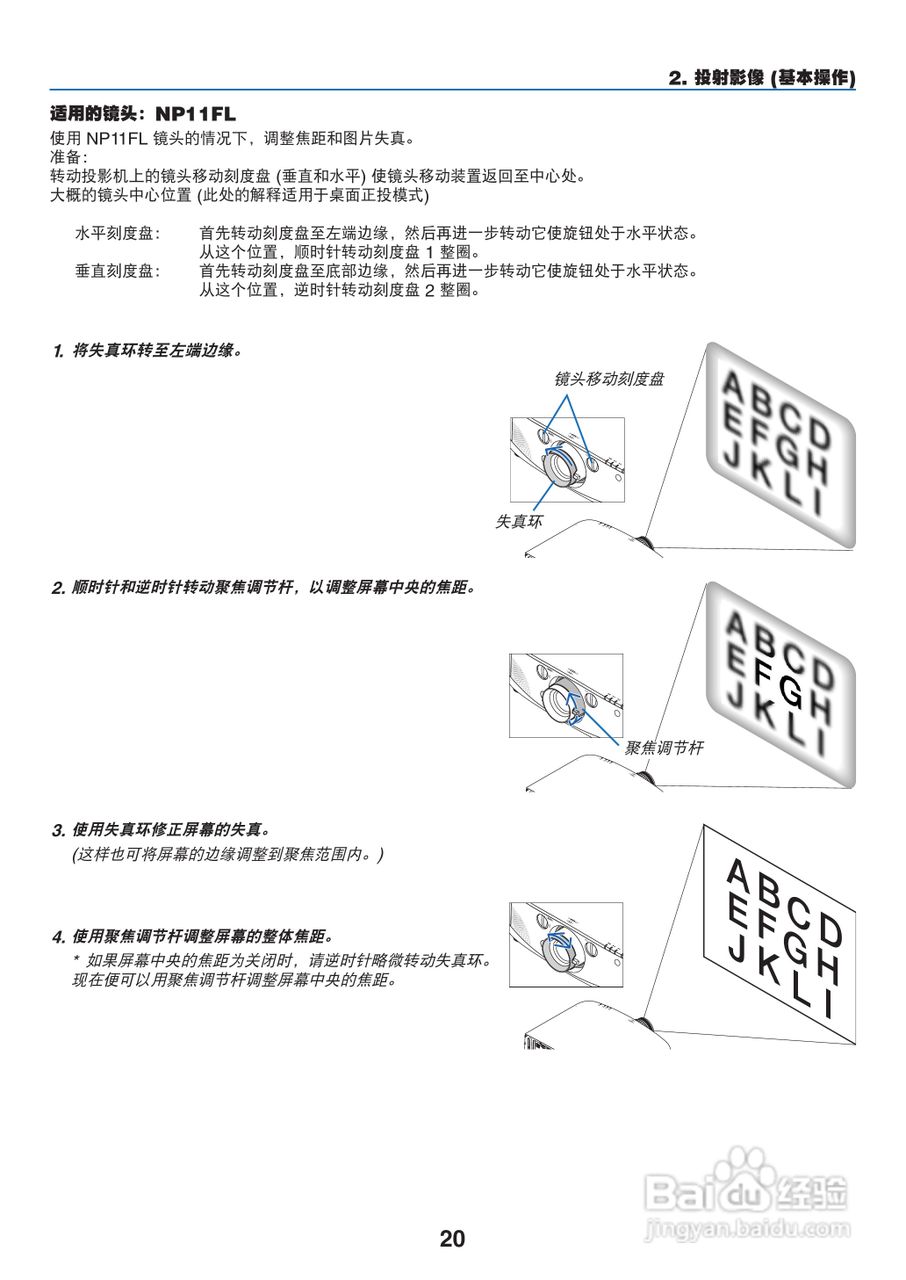 日电NP-PA550W+投影机说明书:[4]