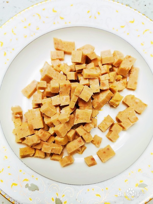 美味的火腿炒饭