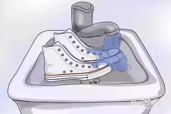 小白鞋怎样洗白白
