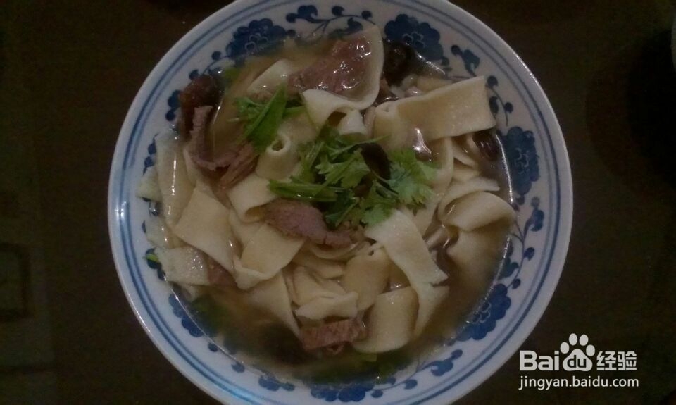 如果做手工面条