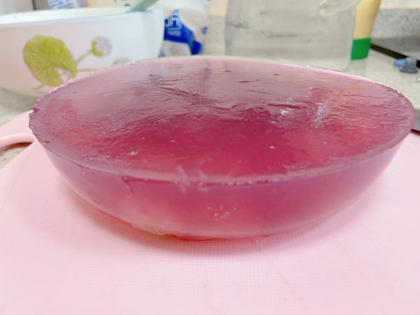 自制冰镇葡萄果冻