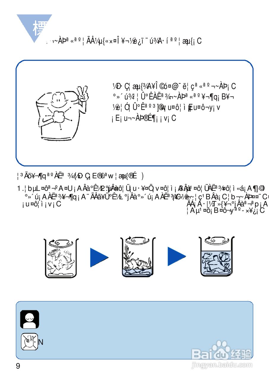 三洋SW-1098U洗衣机使用说明书:[1]