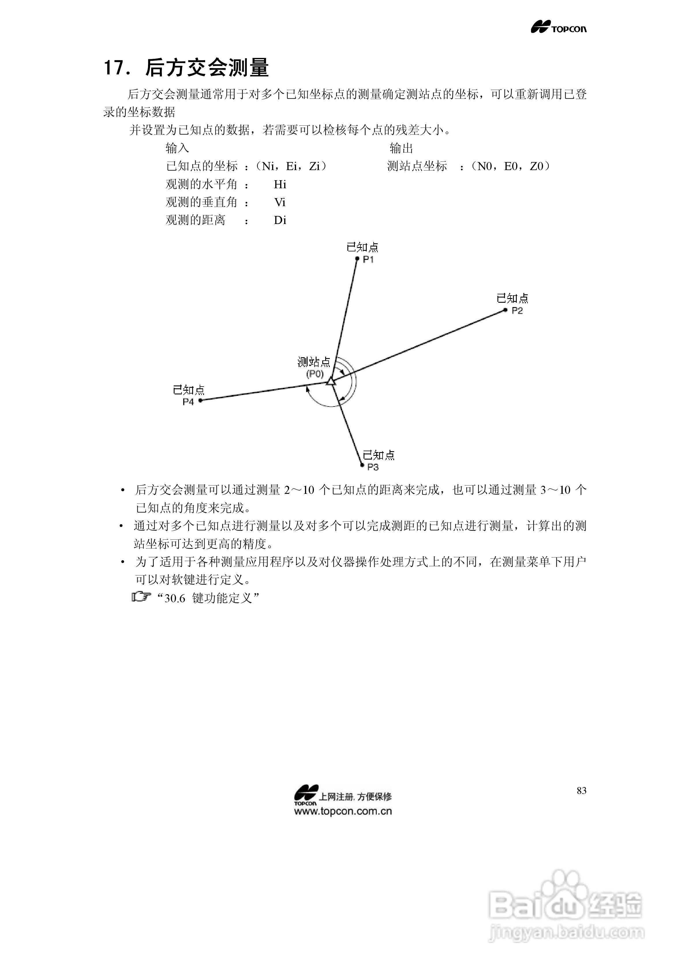 拓普康自动跟踪全站仪MS05A使用手册:[9]